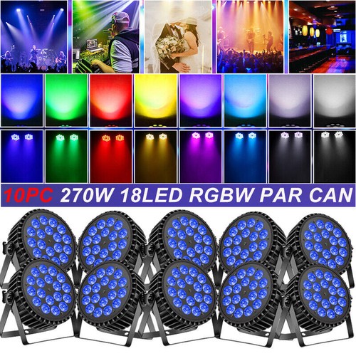 Led 270w rgbwa dmx 6in1 - uv,