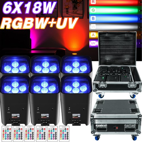 6x18w led rgbwa - 6x18w, rgbwa+uv