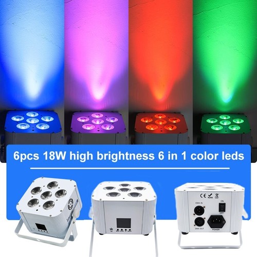 Uplight wireless dmx 6x18w - uplight,