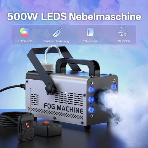 Macchina della nebbia 500w rgb - macchina,