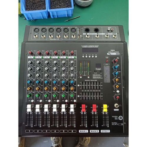 Mixer audio 6ch - audio, 2x250w